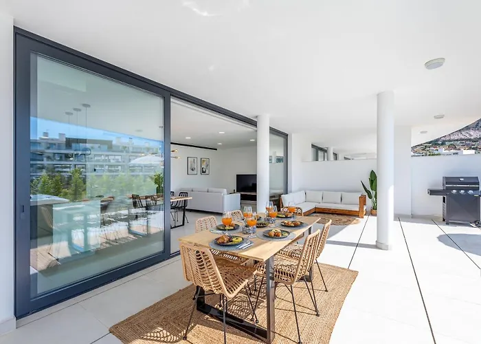 Apartment 797 - Lujoso 6 Con Jacuzzi En Higueron Fuengirola